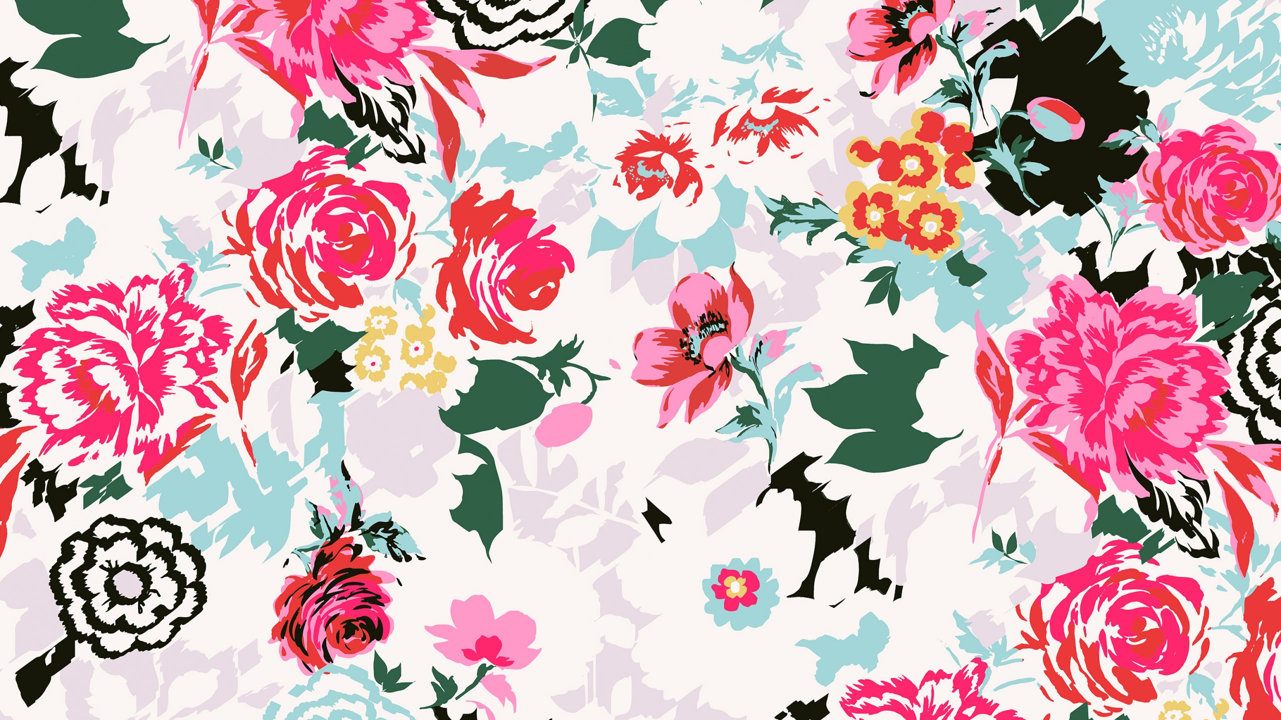 水彩画の花の壁紙,パターン,花柄,ピンク,花,設計