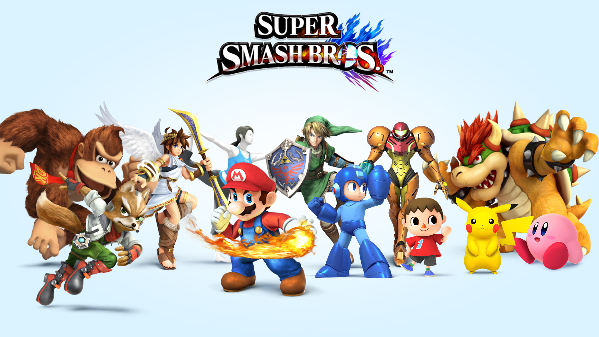 super smash bros wallpaper,animierter cartoon,karikatur,animation,erfundener charakter,spiele