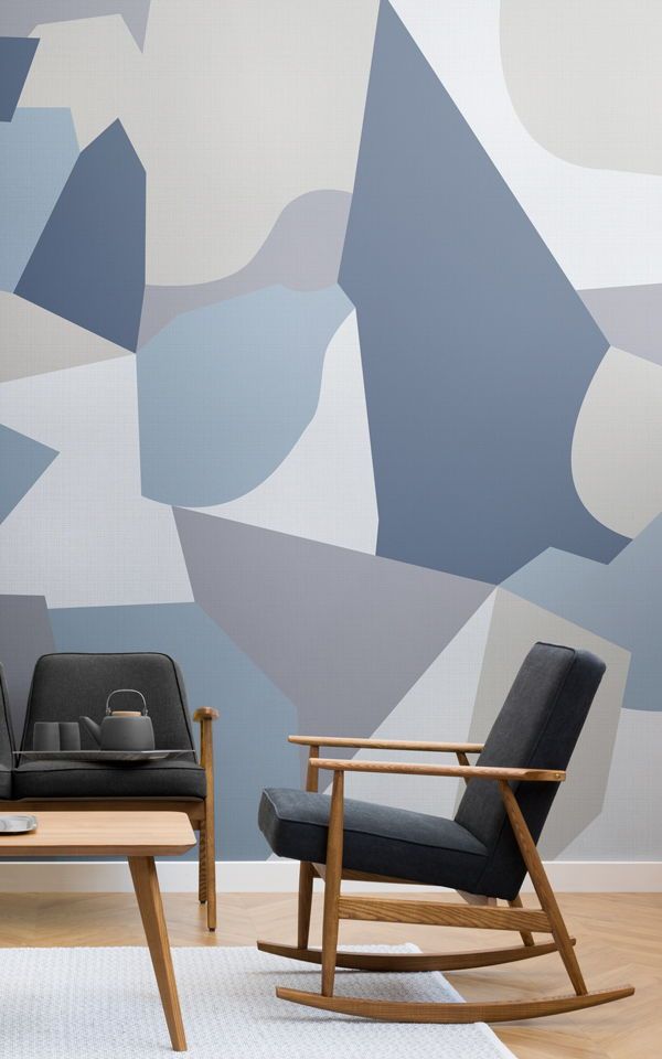 unusual wallpaper for living room,blue,living room,interior design,room,furniture