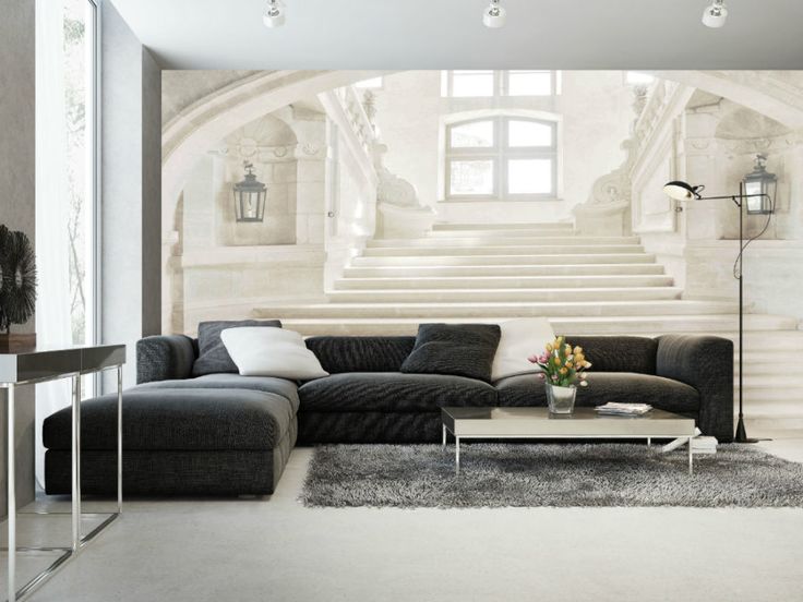 unusual wallpaper for living room,living room,furniture,room,interior design,white