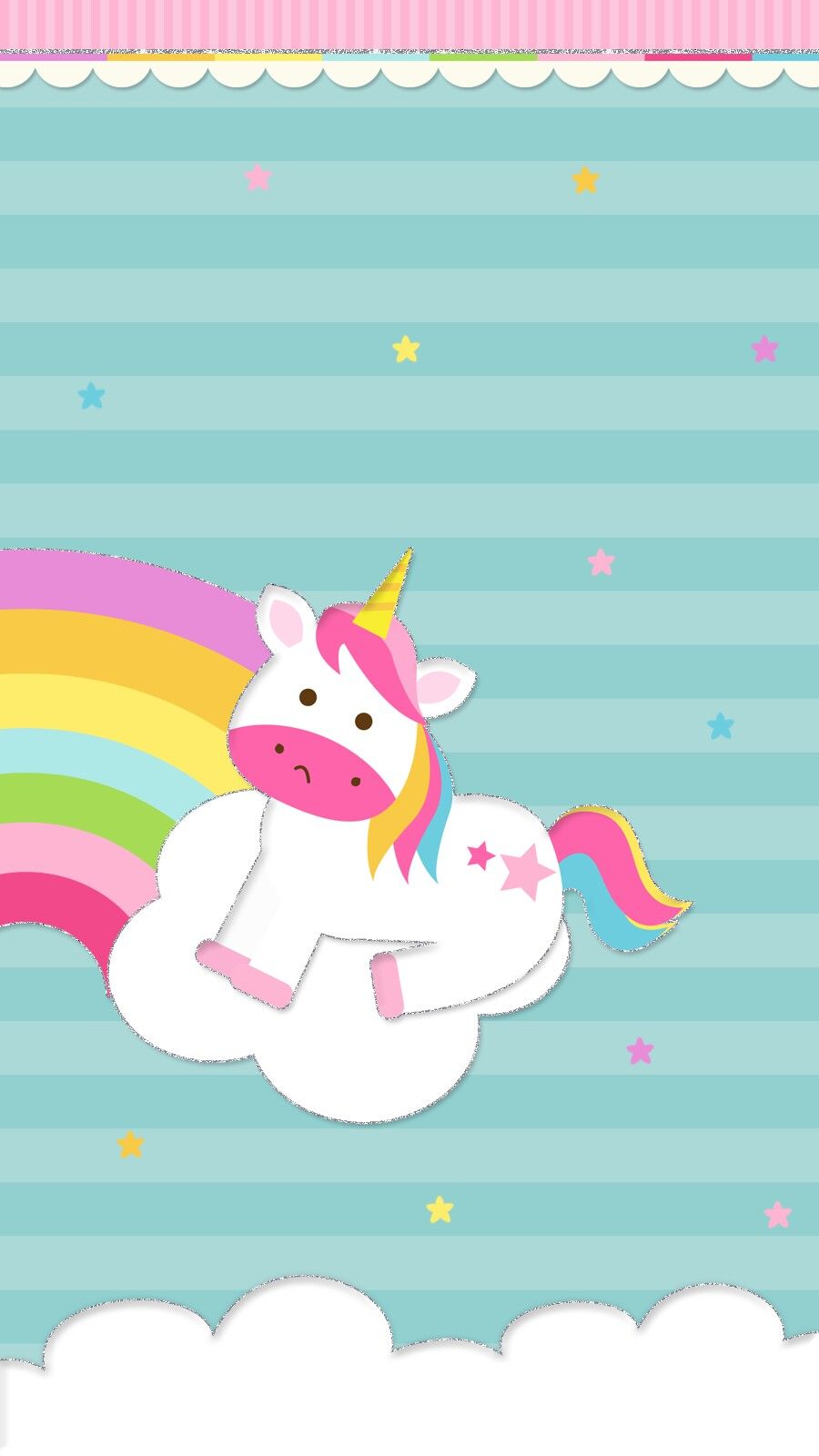fondo de pantalla de unicornio,dibujos animados,rosado,ilustración,personaje de ficción,clipart