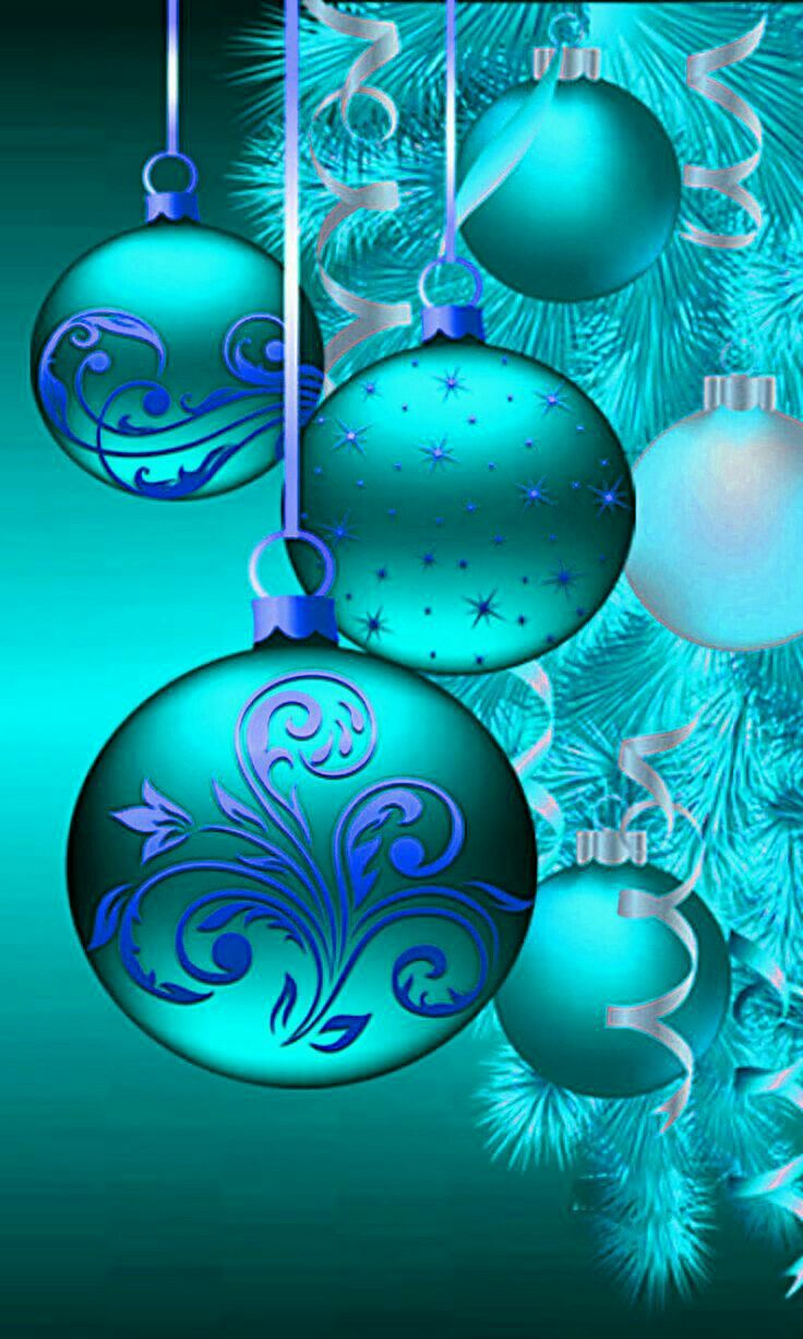 wallpaper de navidad,blue,aqua,christmas ornament,turquoise,teal