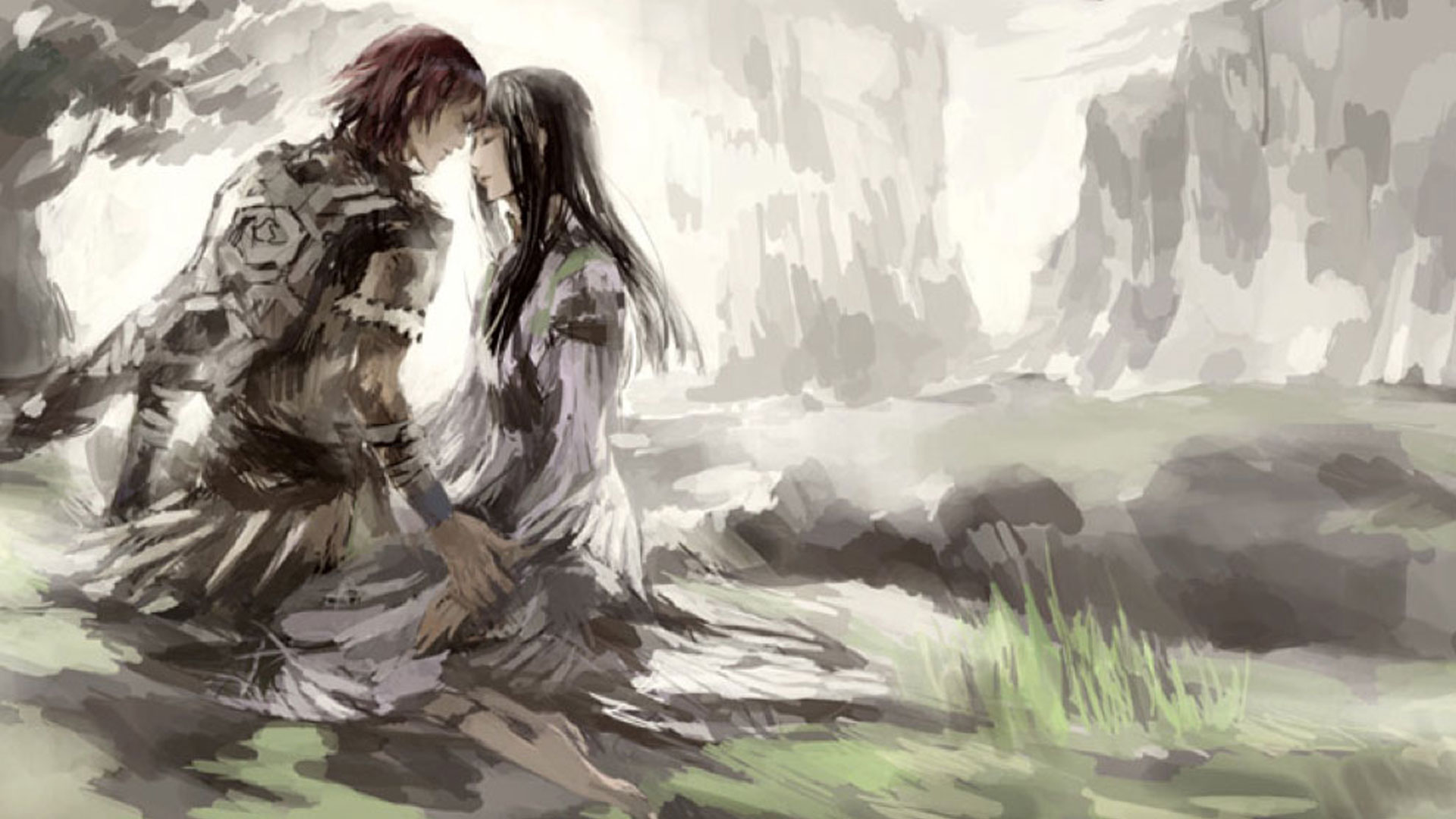 romantic wallpaper full size,cg artwork,watercolor paint,illustration,art,drawing