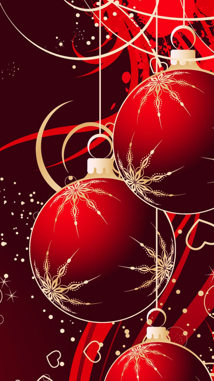 クリスマス壁紙iphone 6 クリスマスオーナメント クリスマスの飾り 赤 クリスマス 図 9756 Wallpaperuse