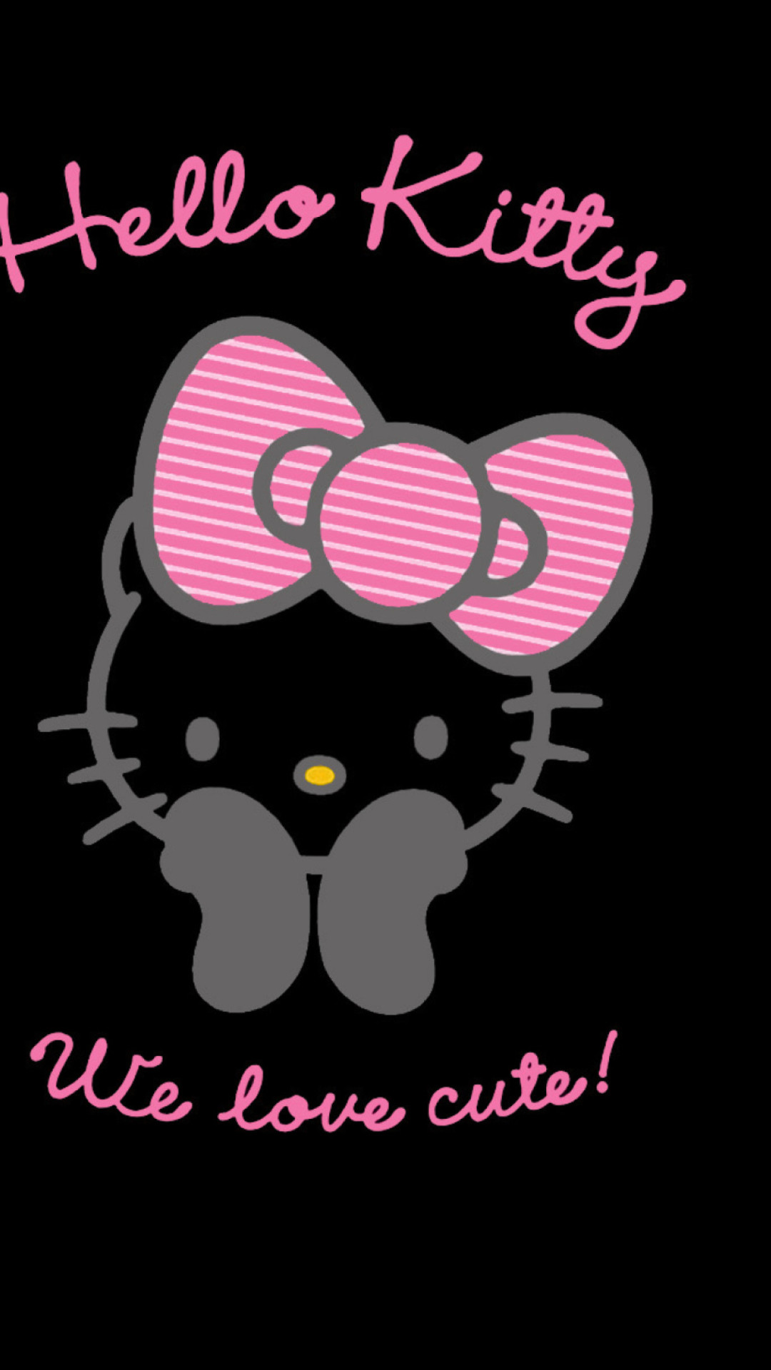 hello kitty wallpaper iphone,text,pink,font,love,heart