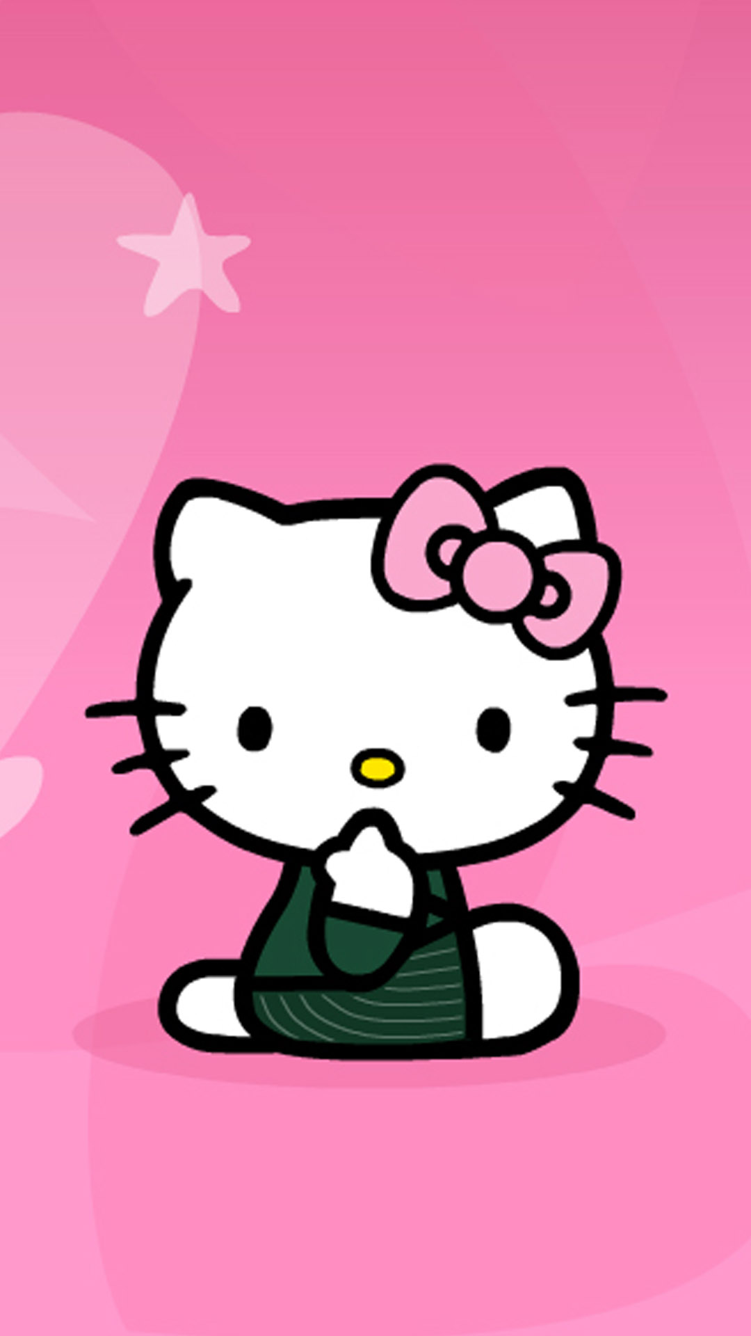 bonjour kitty fond d'écran iphone,dessin animé,rose,illustration,clipart,amour