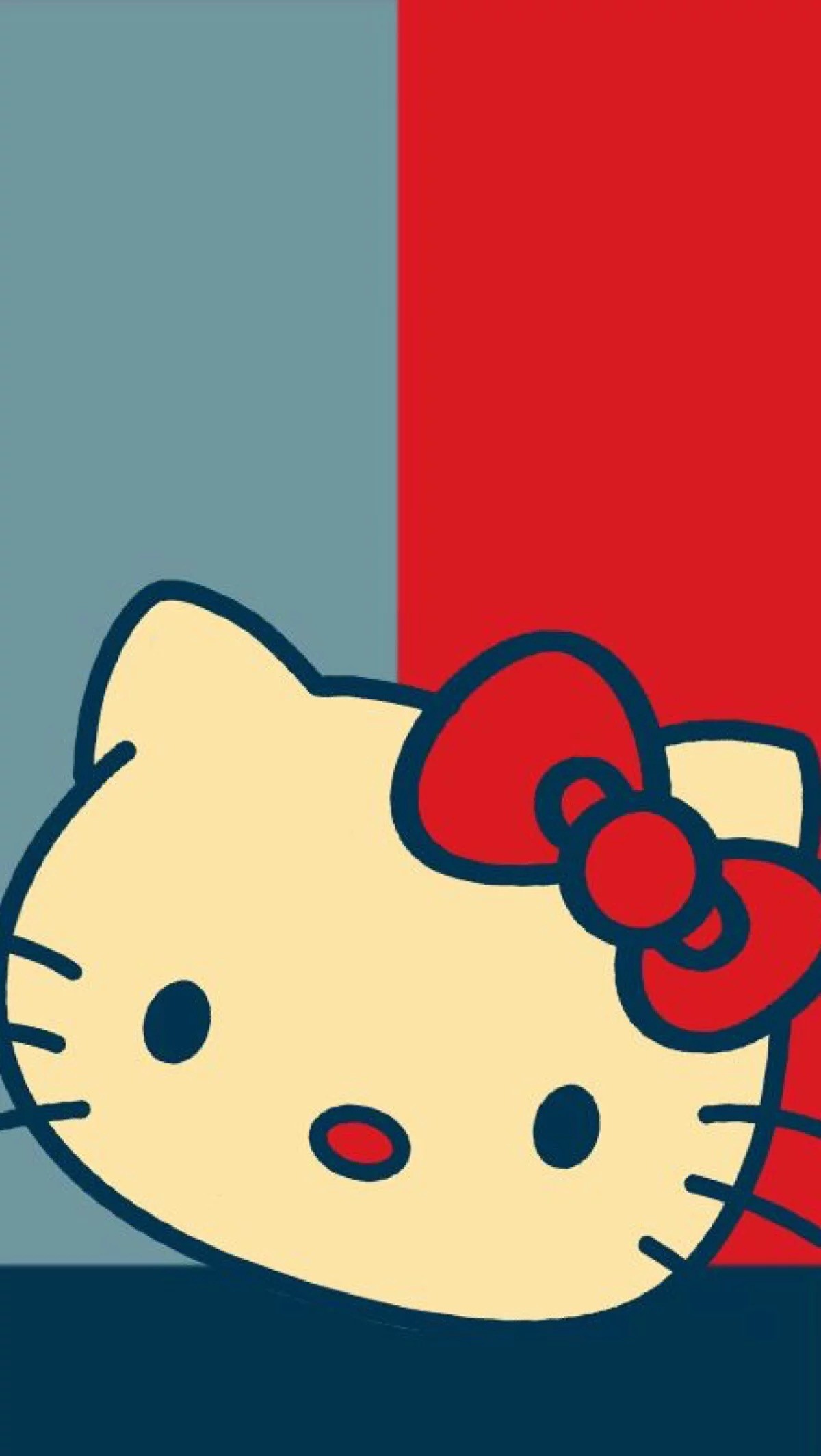 hello kitty wallpaper iphone,cartoon,red,illustration,clip art,snout