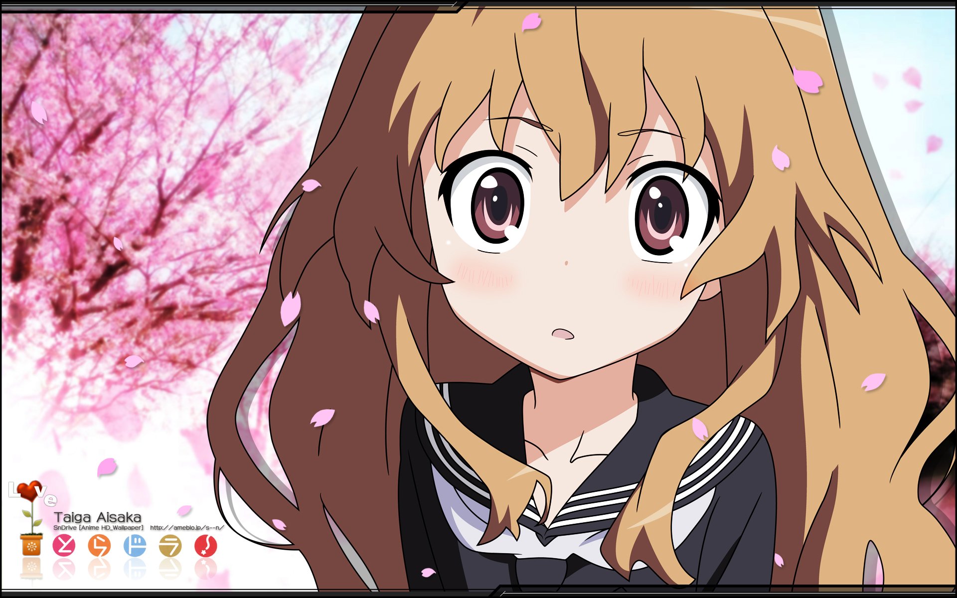 toradora wallpaper,cartoon,hair,anime,face,head