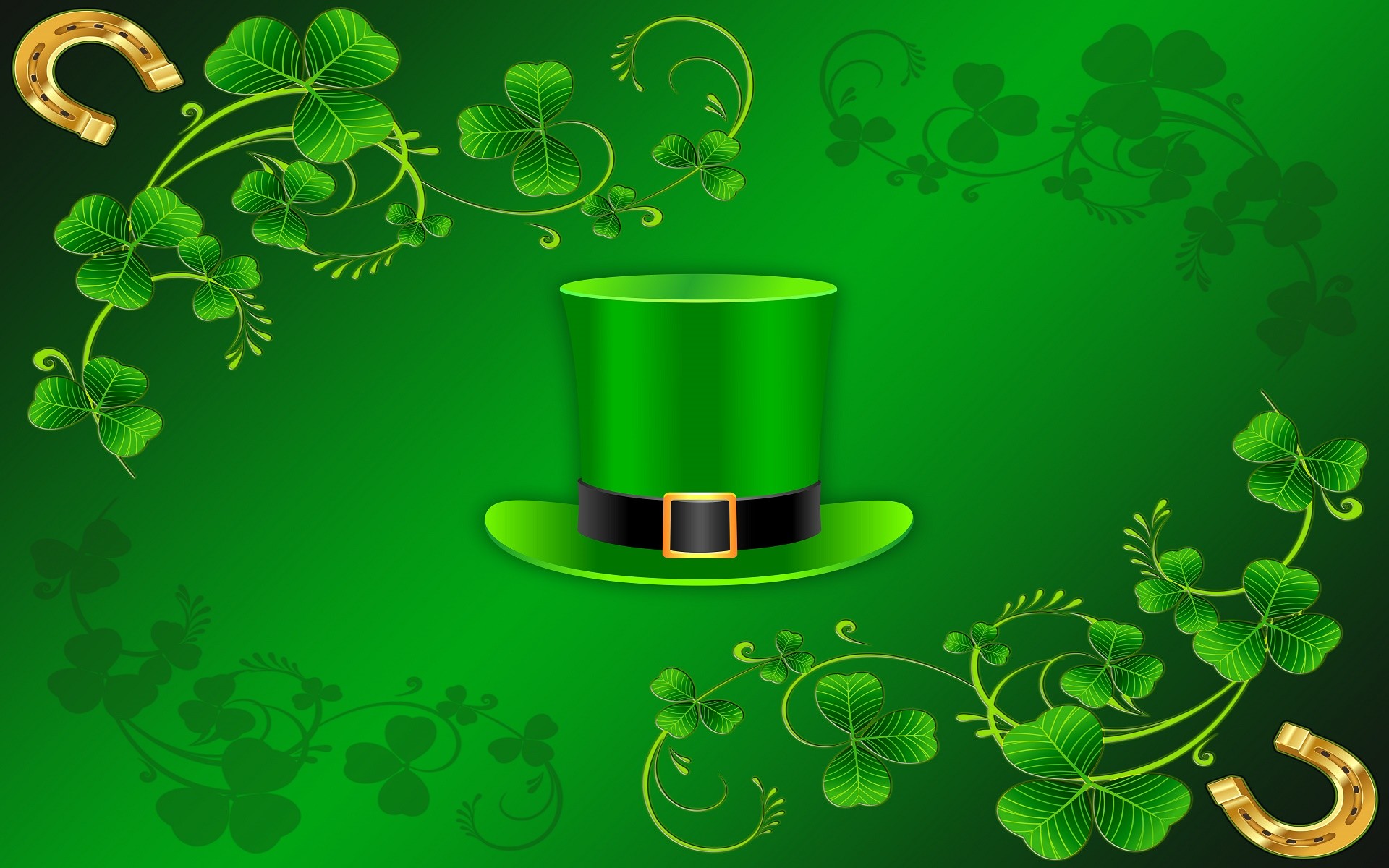 st patricks day wallpaper,green,leaf,saint patrick's day,clover,illustration