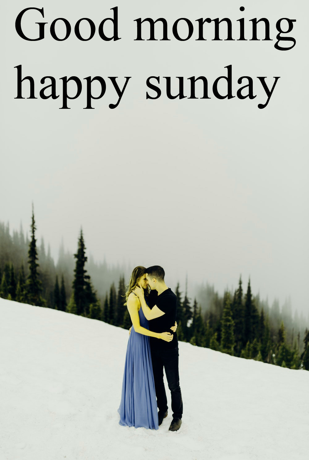 sunday good morning wallpaper,romance,winter,snow,font,love