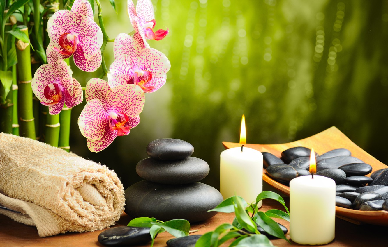 massage wallpaper,spa,beauty,still life,flower,plant