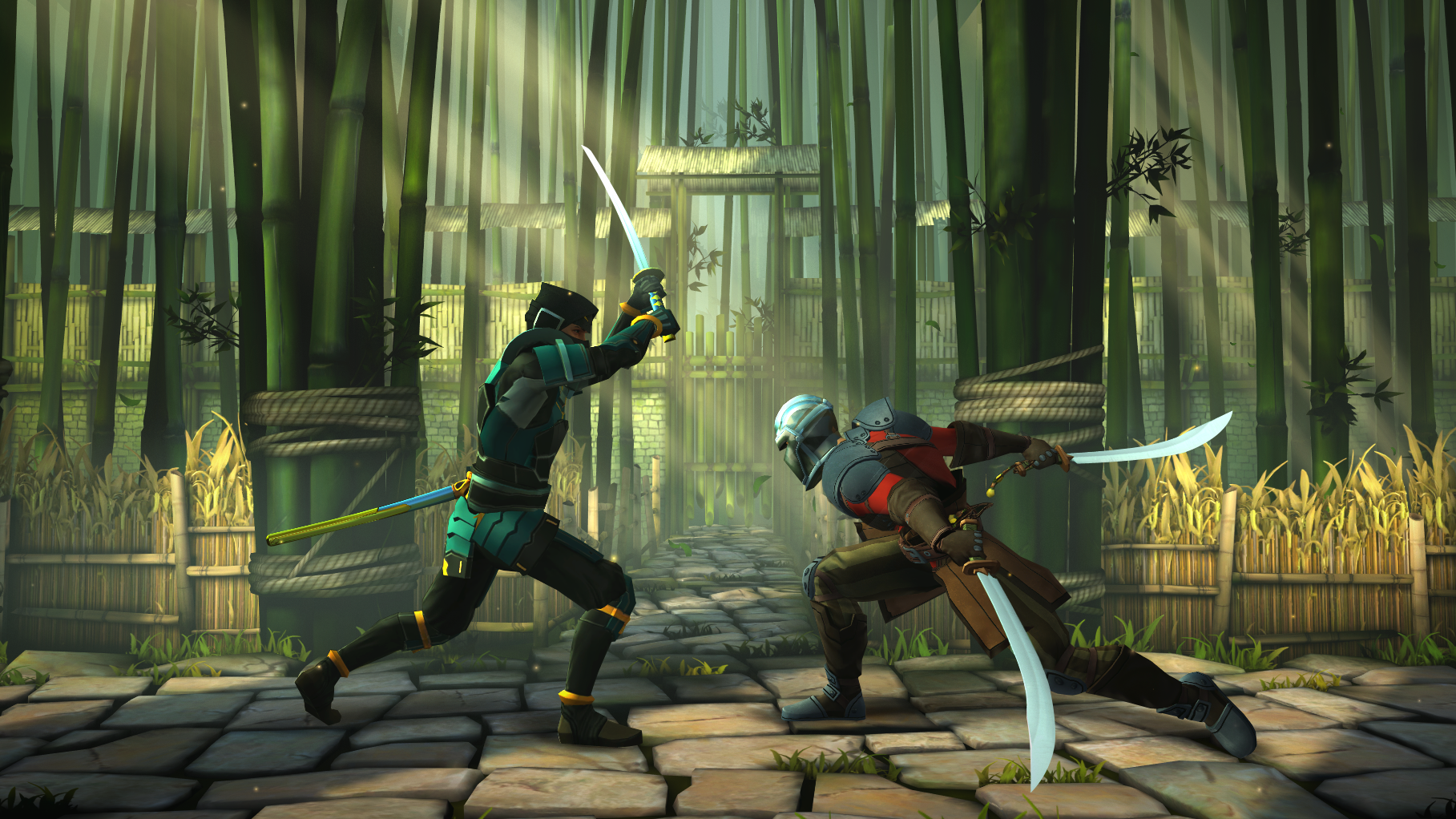 shadow fight wallpaper,pc game,action adventure game,duel,adventure game,biome