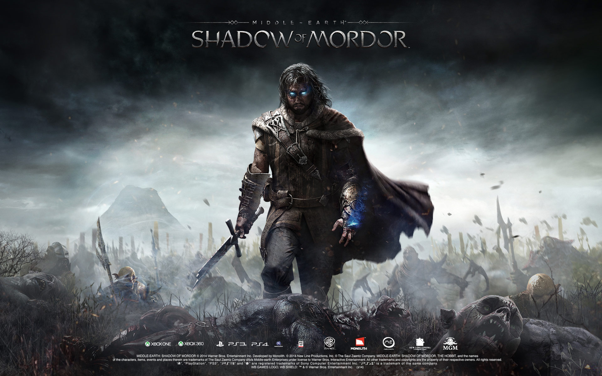 schatten der mordor tapete,action adventure spiel,computerspiel,film,spiele,poster