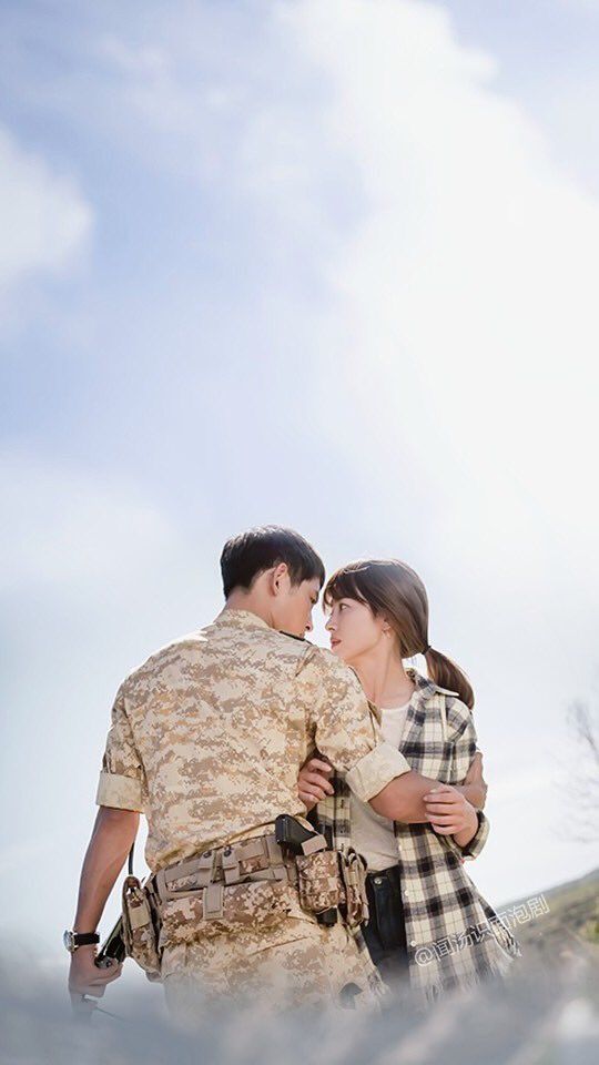 descendants of the sun wallpaper,photograph,interaction,photography,design,fun