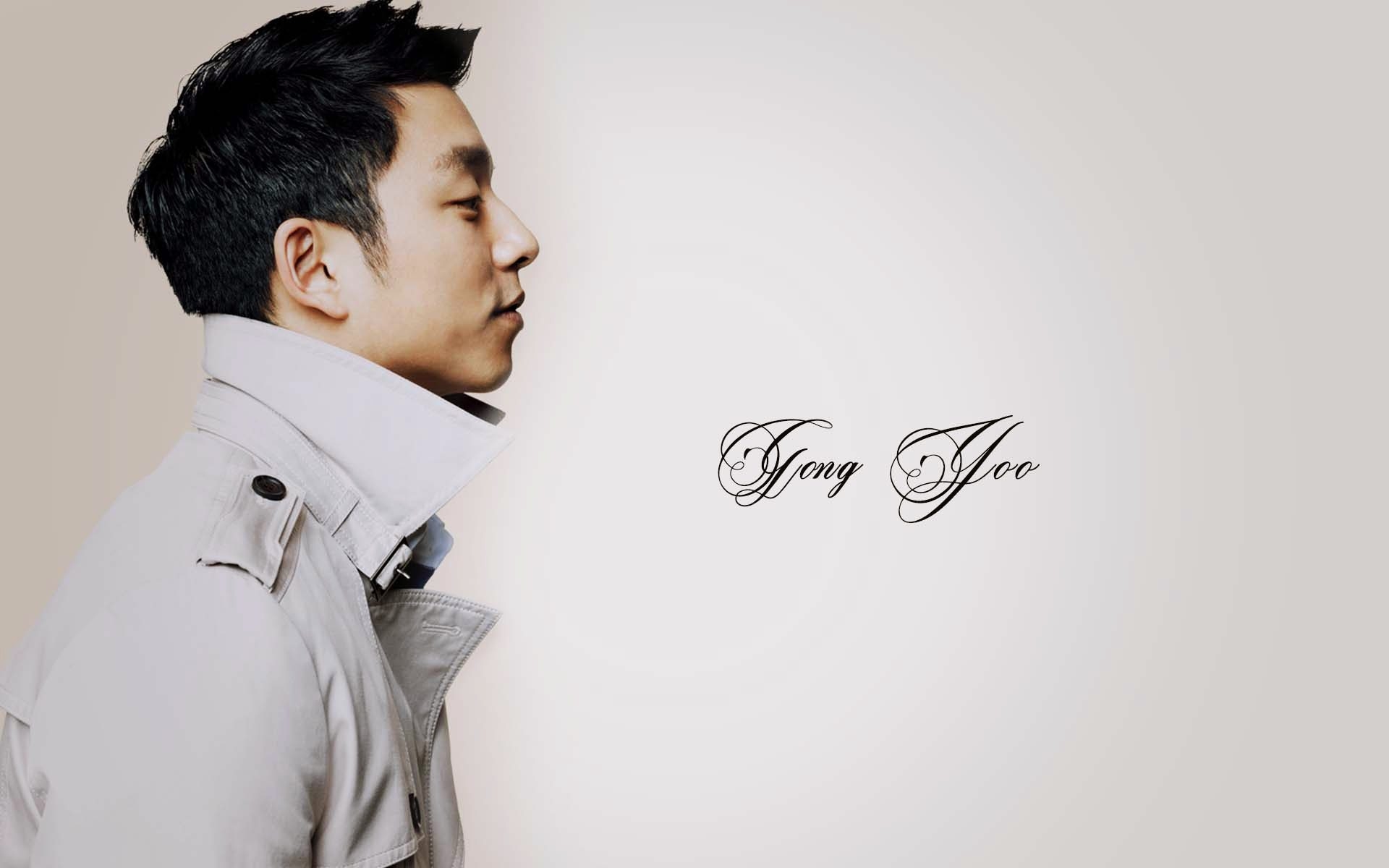 gong yoo wallpaper,white,cheek,forehead,cool,font