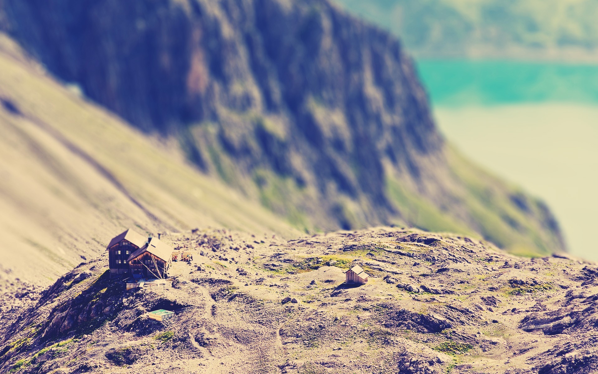 carta da parati os elementare,montagna,paesaggio naturale,roccia,cresta,cielo