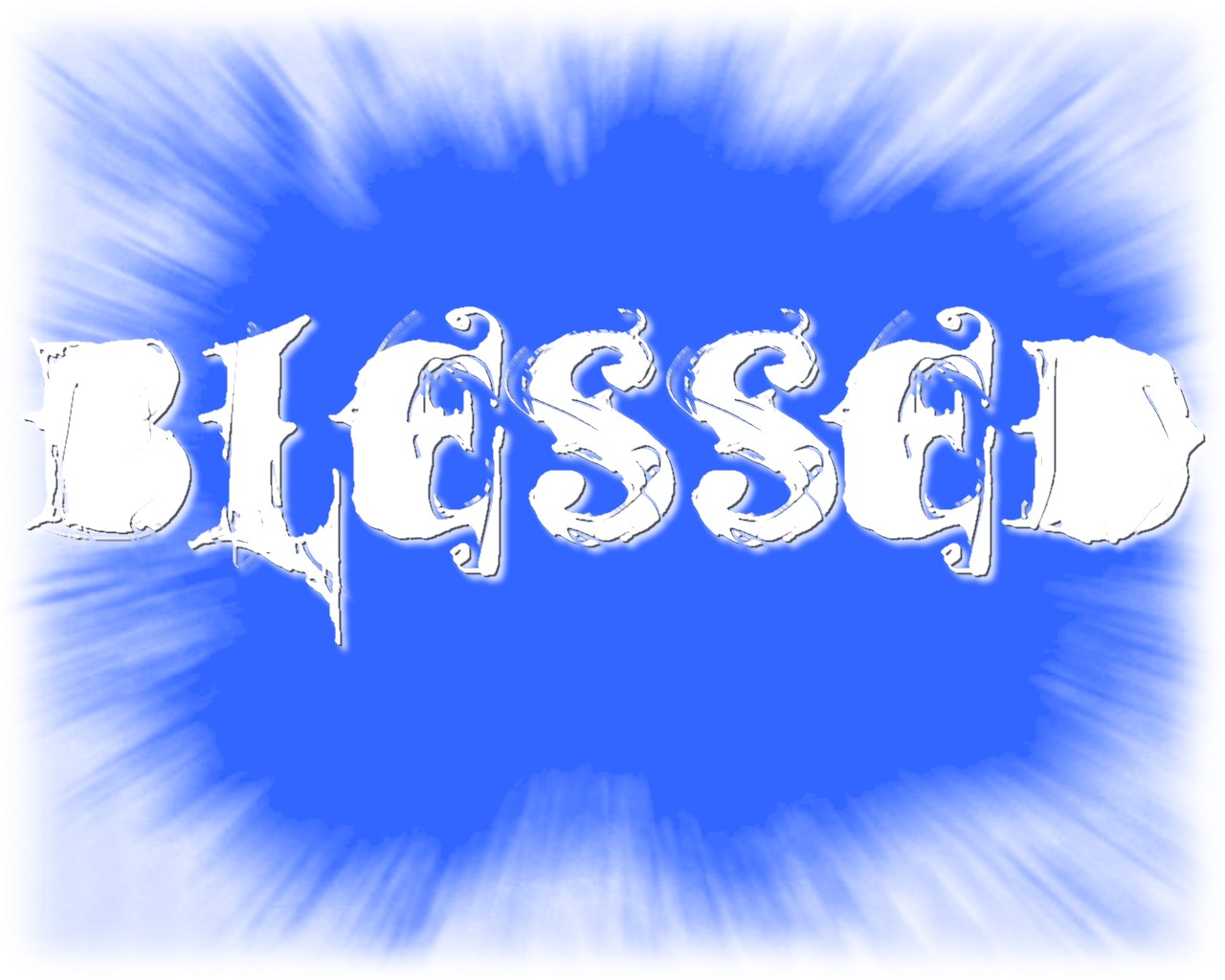 blessed wallpaper,text,font,logo,electric blue,graphics