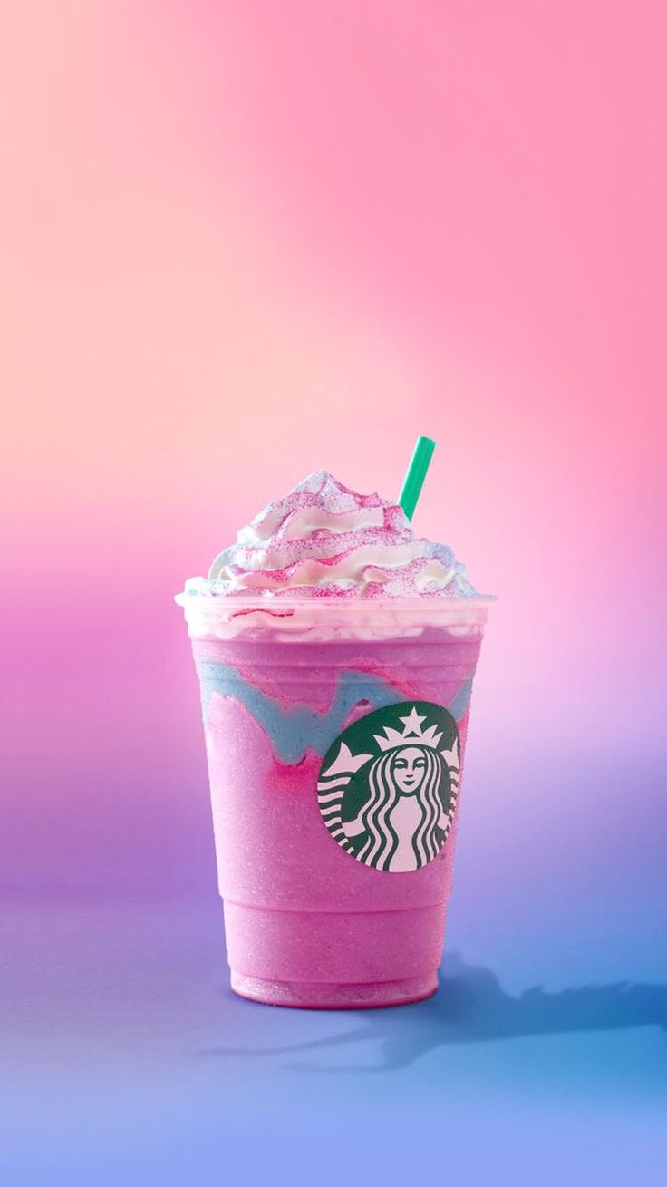 cute starbucks wallpapers,pink,milkshake,food,drink,cream