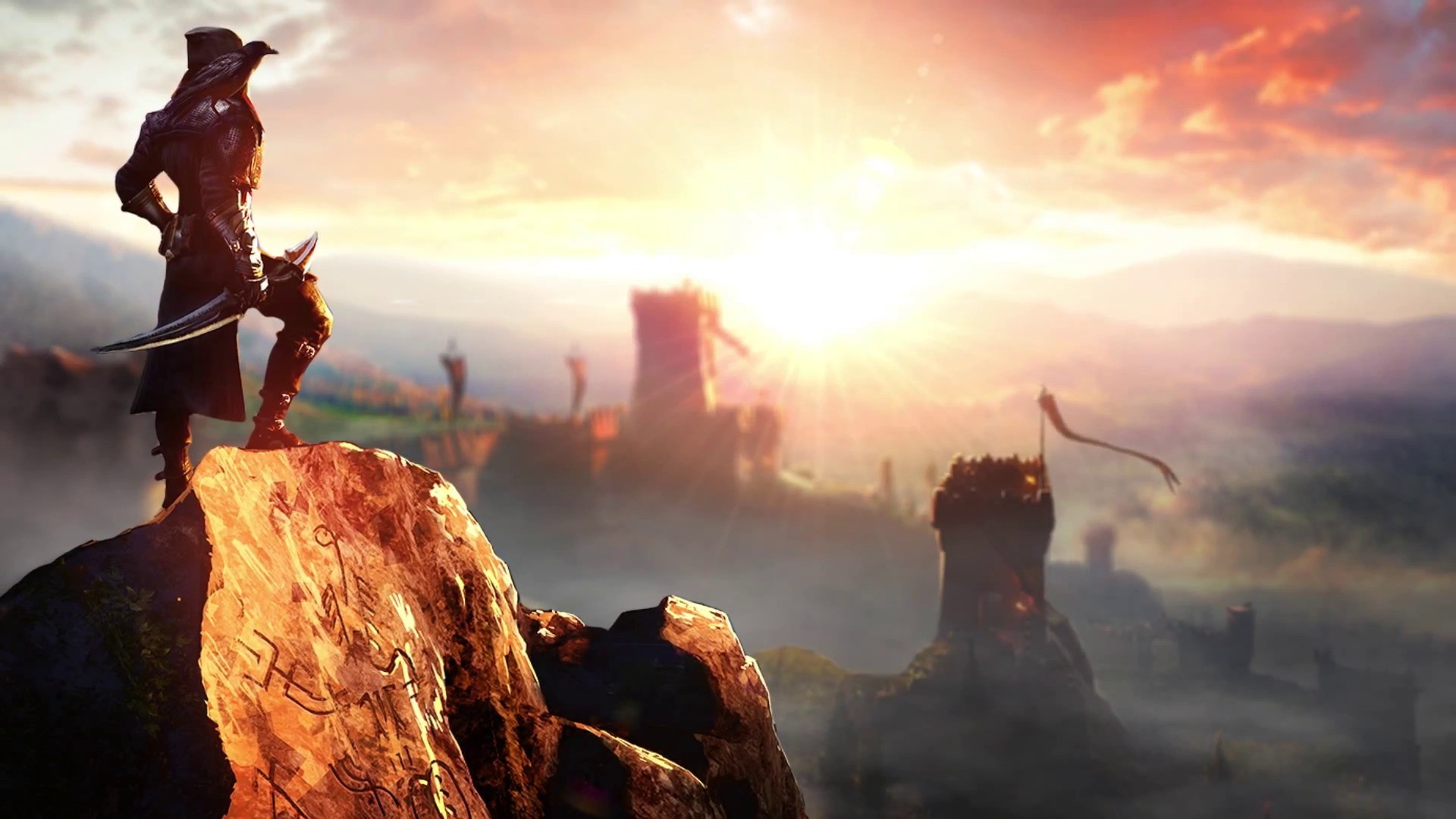 dragon age inquisition wallpaper,action adventure game,pc game,cg artwork,sky,adventure game