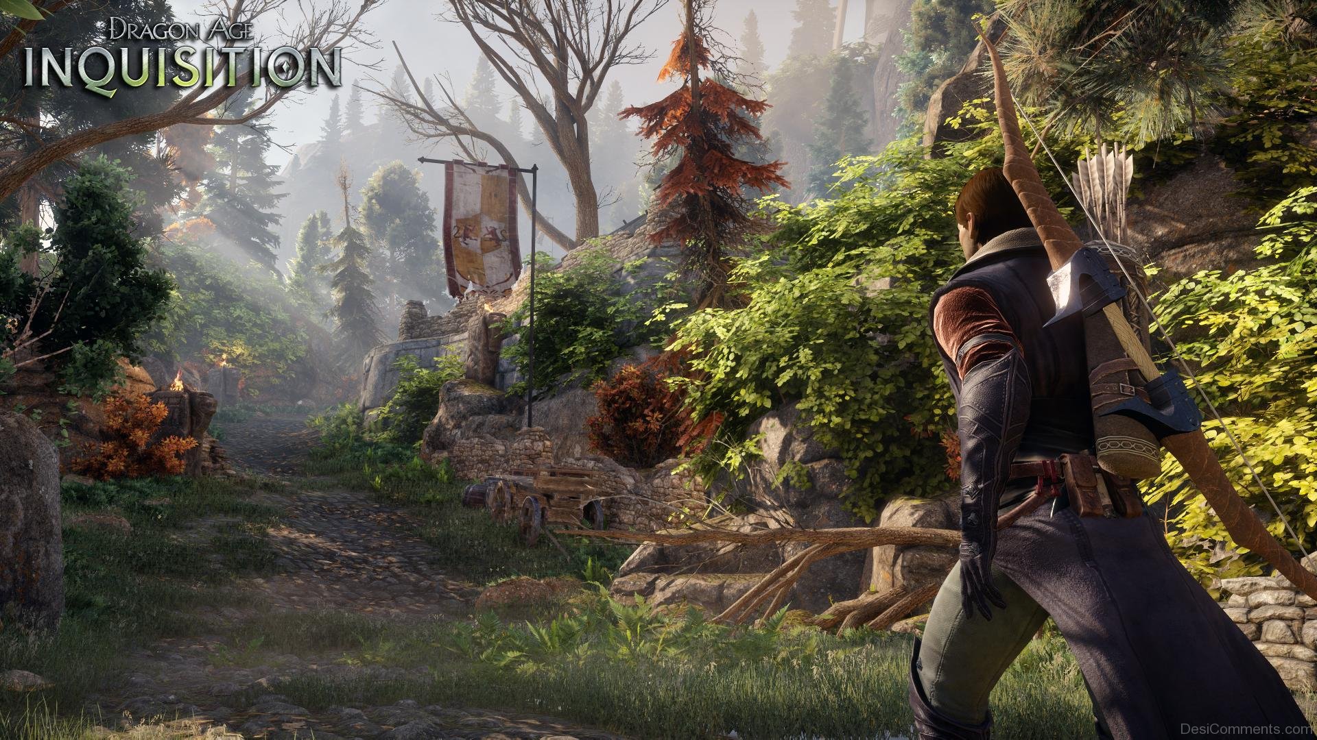 dragon age inquisition wallpaper,action adventure game,pc game,strategy video game,adventure game,biome