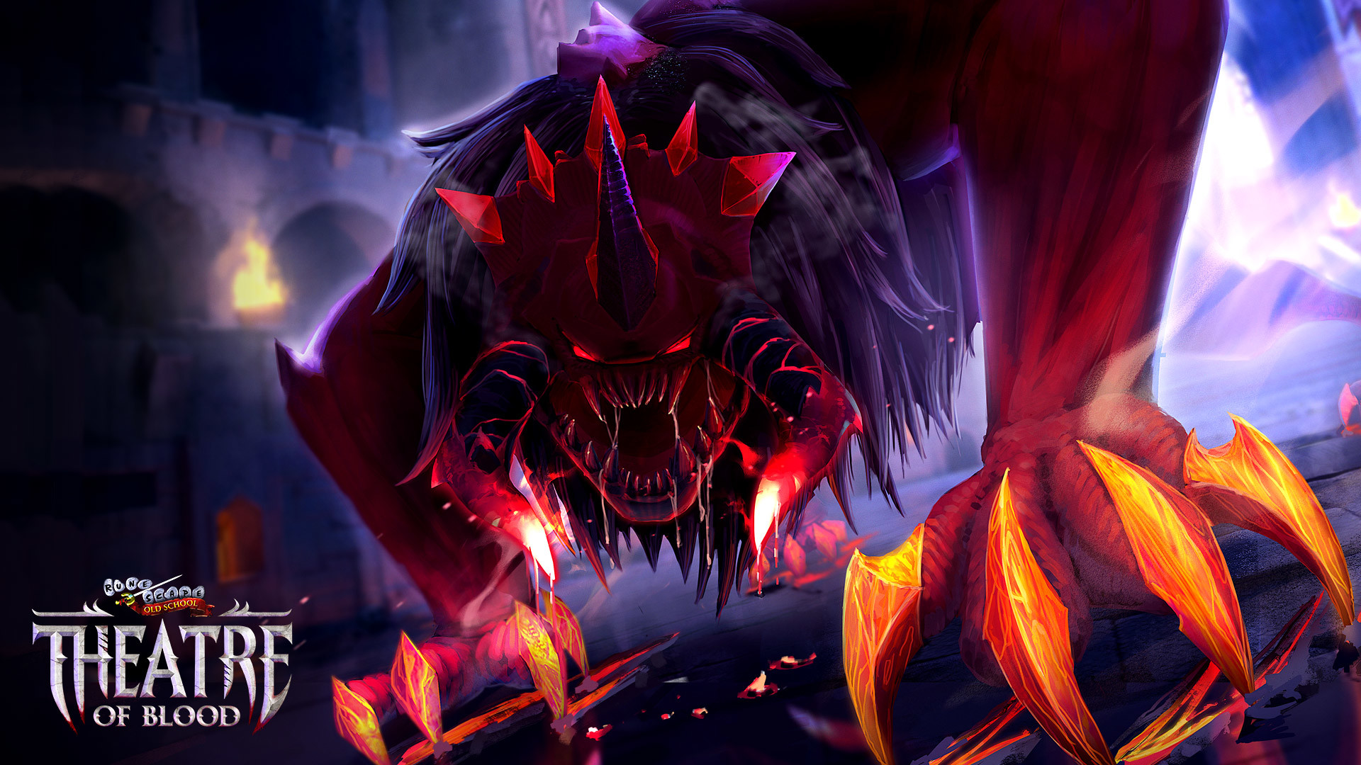 runescape wallpaper,demon,fictional character,supernatural creature,dragon,games