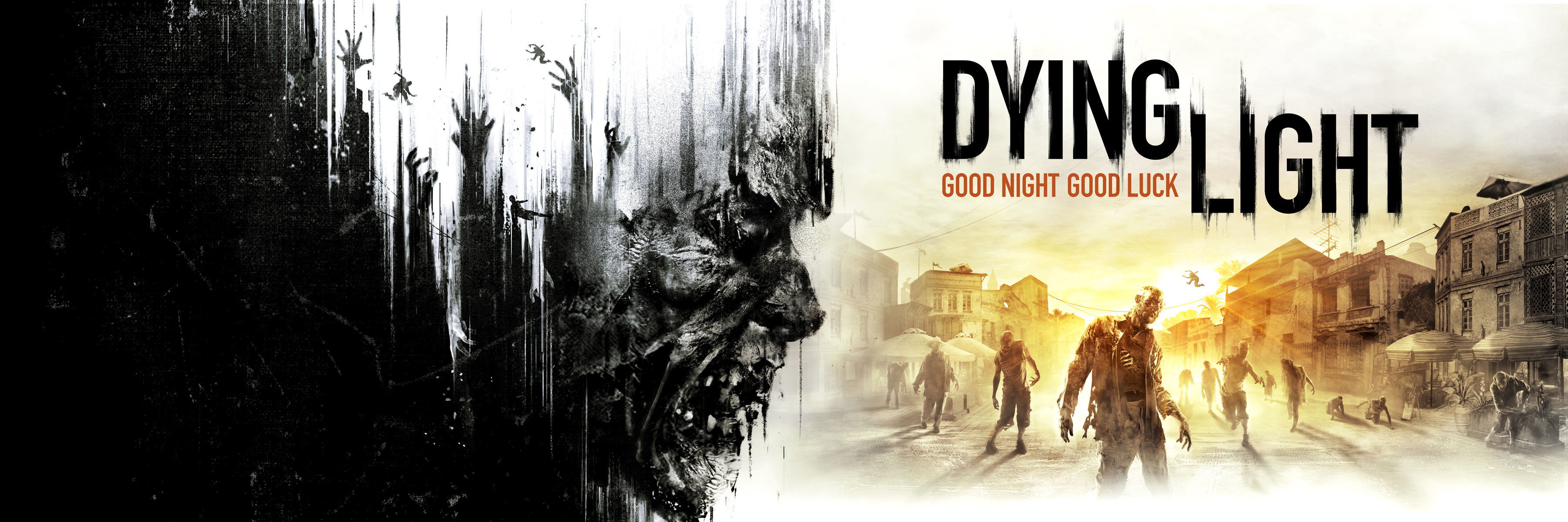 dying light wallpaper,text,album cover,font,action adventure game,adaptation