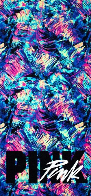 ビクトリアシークレットピンク壁紙,紫の,サイケデリックアート,青い,ピンク,パターン