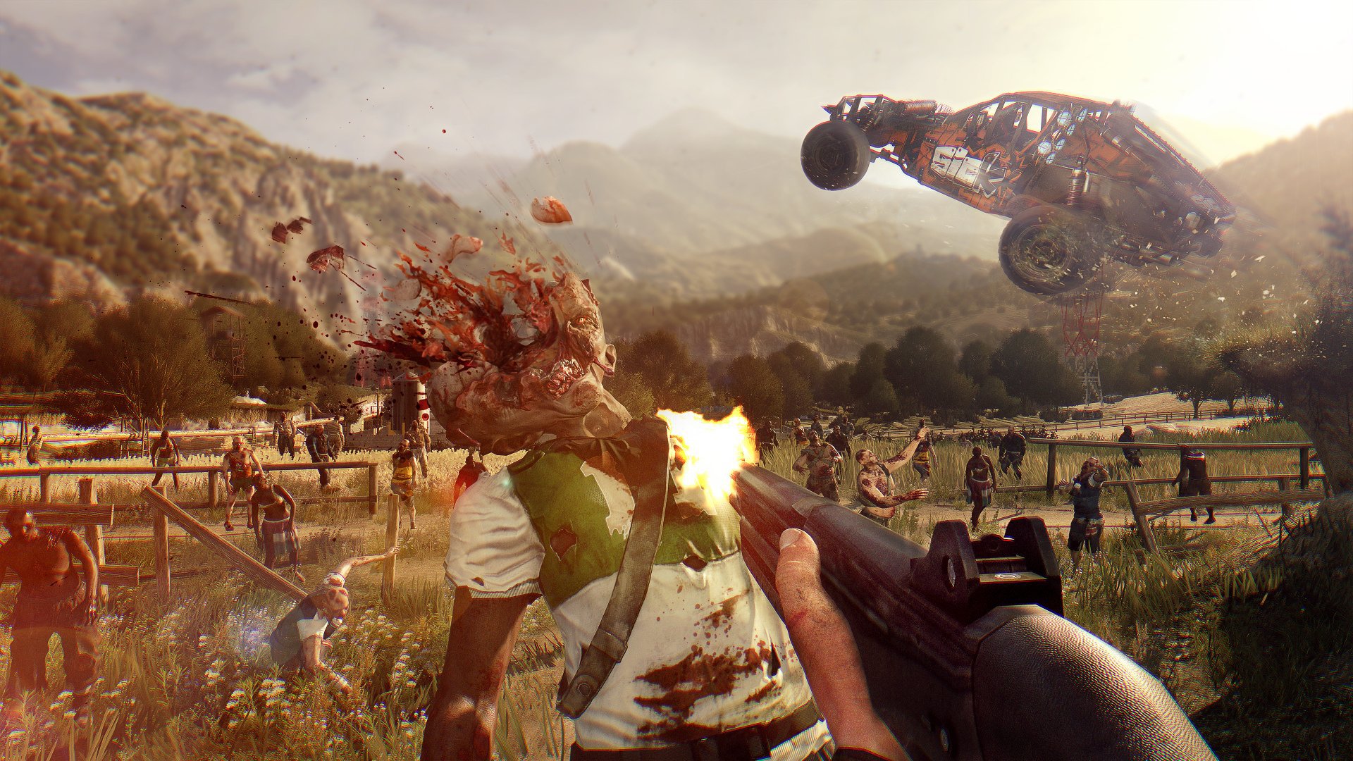 dying light wallpaper,action adventure game,pc game,shooter game,screenshot,games