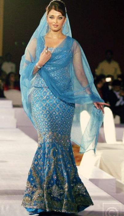 fond d'écran aishwarya rai ke,mannequin,vêtements,mode,défilé de mode,bleu