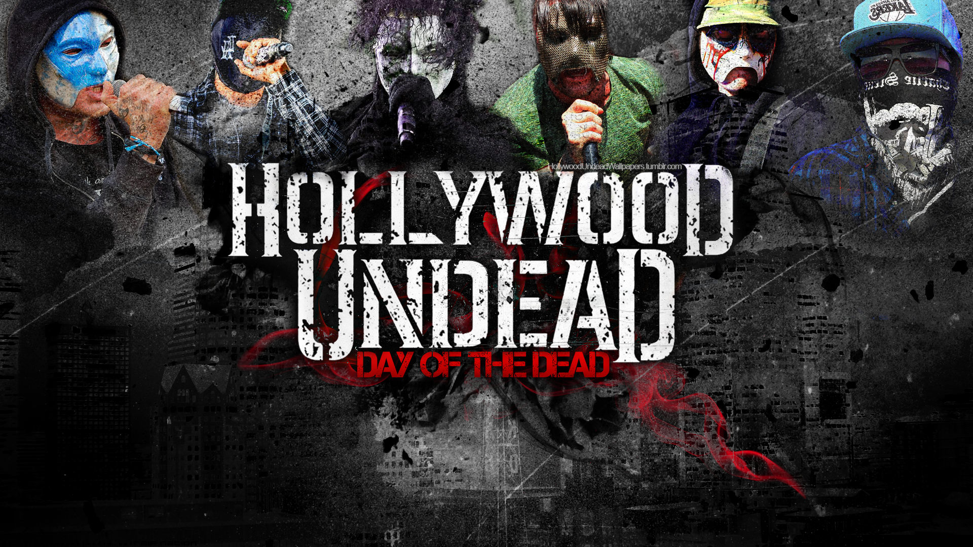 hollywood undead wallpaper,action adventure game,movie,games,font,poster
