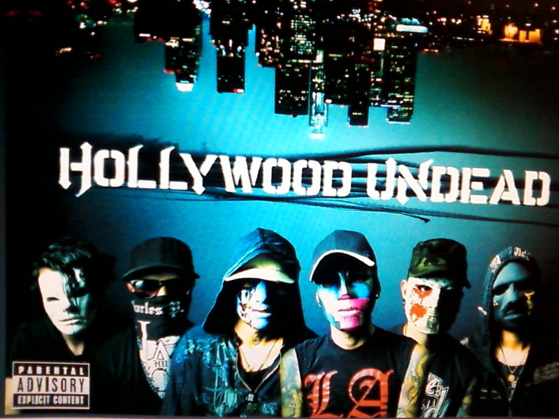 hollywood undead wallpaper,movie,album cover,font,poster,music