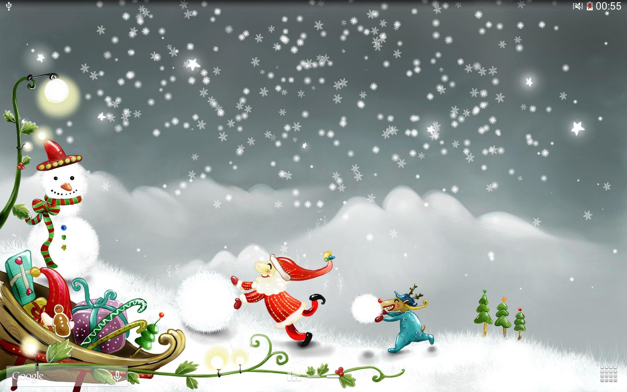 wallpaper natal,winter,christmas eve,cartoon,snow,christmas