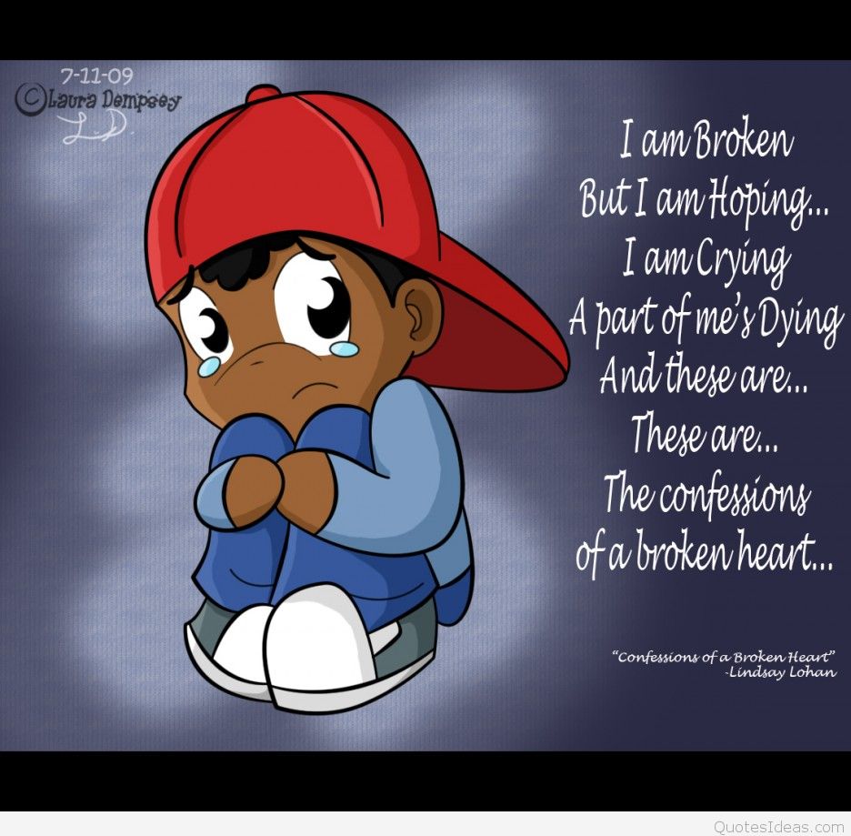 broken heart sad wallpapers,cartoon,text,animated cartoon,fictional character,animation