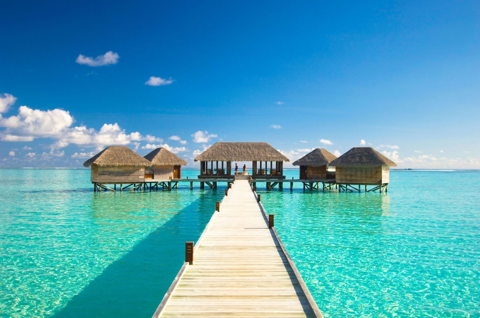 fond d'écran des maldives,recours,jetée,ciel,paysage naturel,vacances