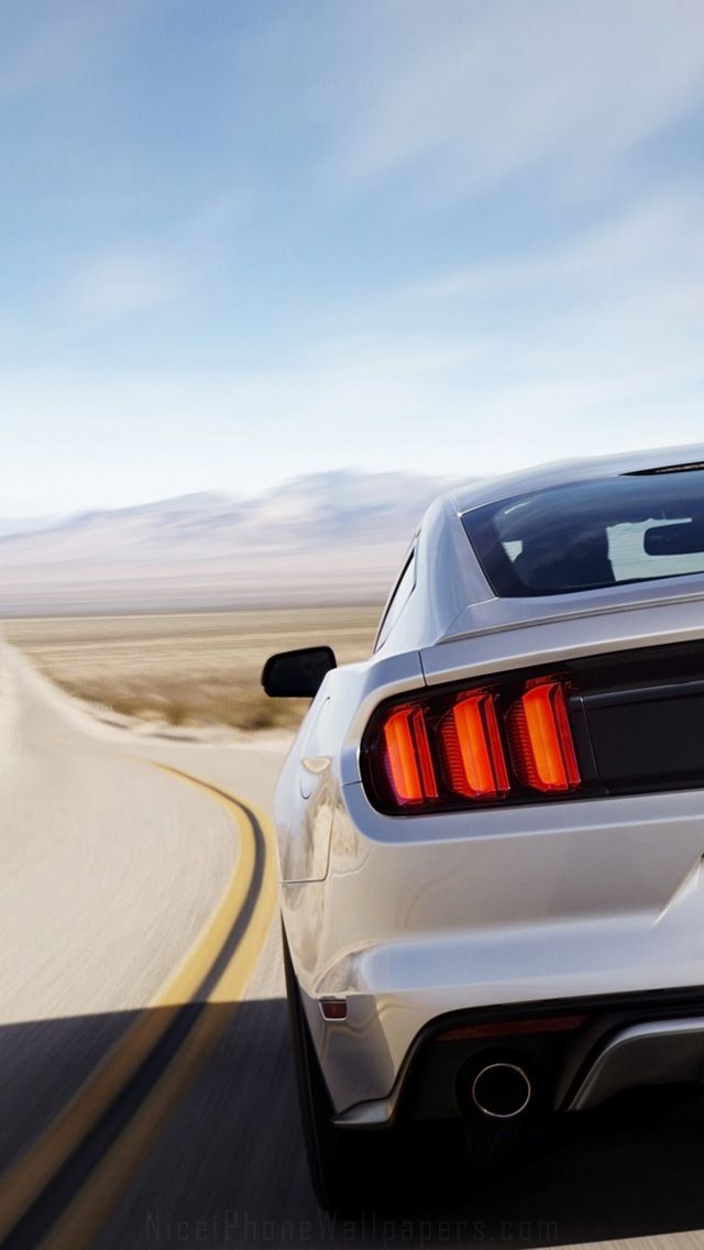 mustang iphone wallpaper,land vehicle,vehicle,car,automotive design,sports car