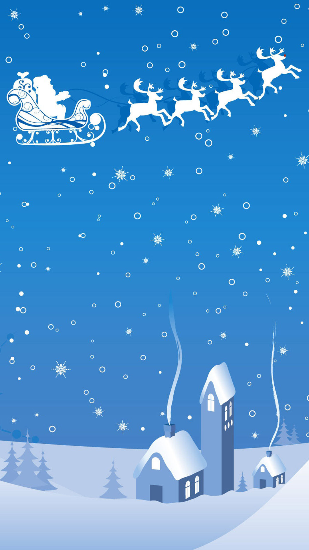 wallpaper theme image,illustration,christmas eve,sky,fictional character,winter