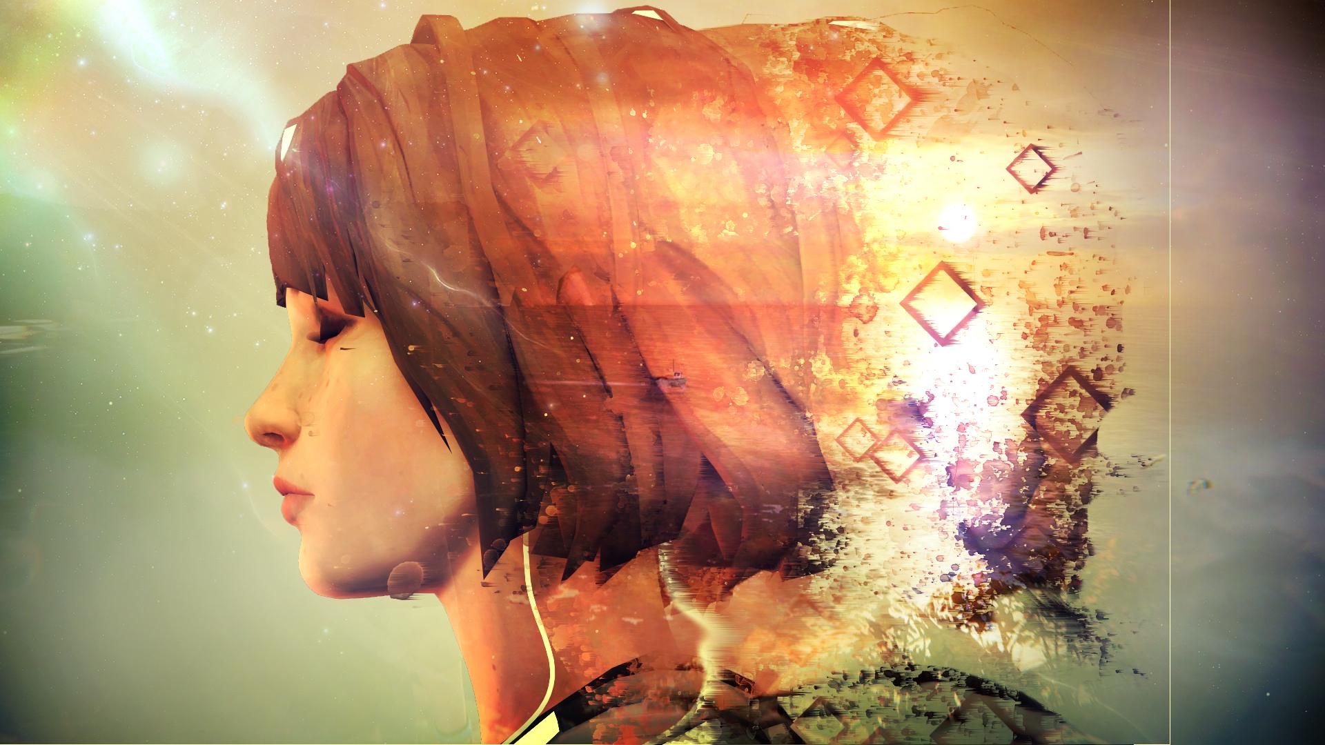 life is strange wallpaper,hair,face,head,beauty,orange