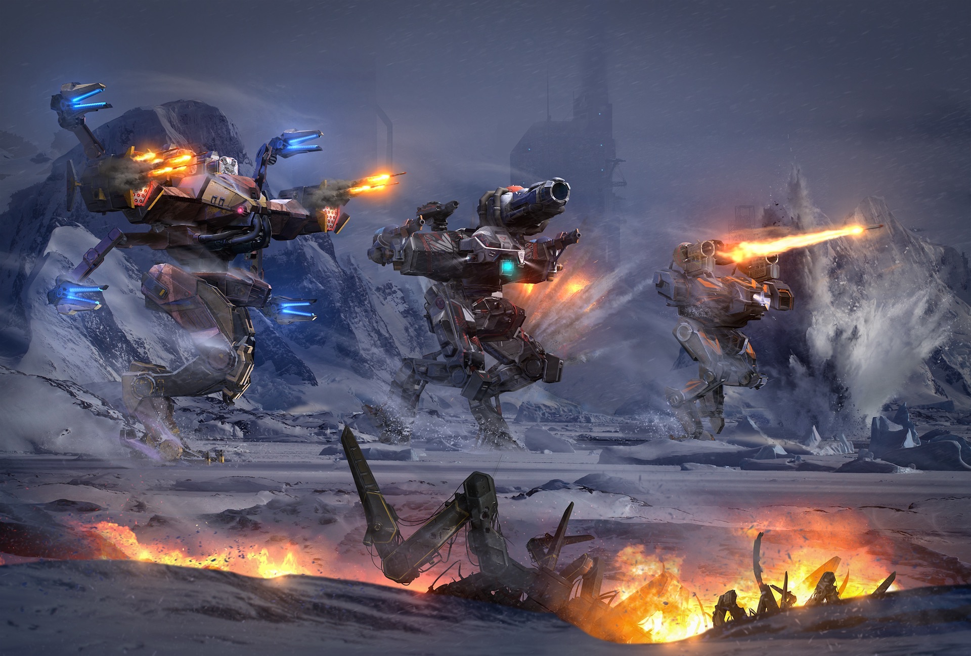 war robots wallpaper,geological phenomenon,pc game,strategy video game,explosion,screenshot