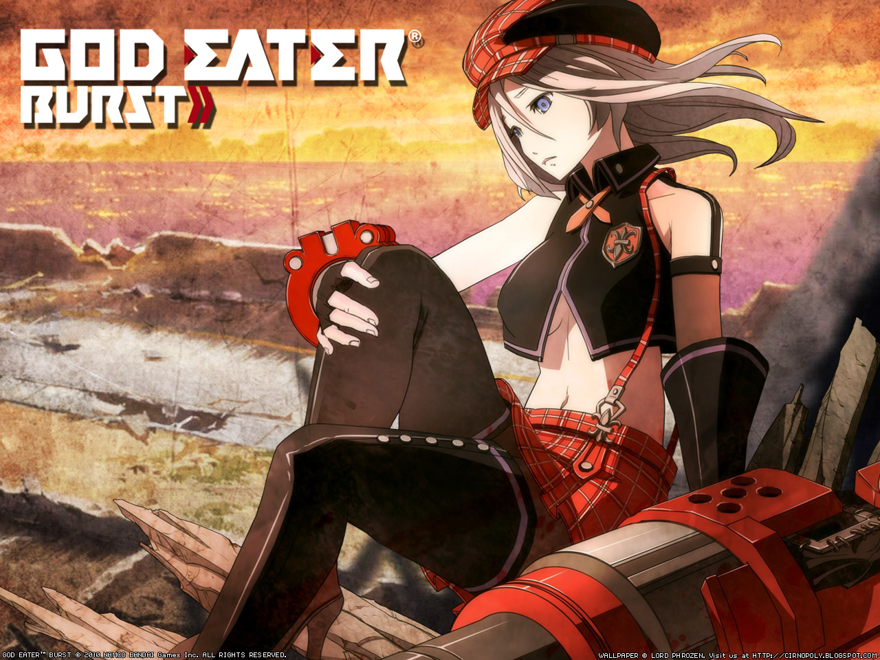 God Eater Wallpaper Cartoon Anime Fictional Character Cg Artwork Games Wallpaperuse