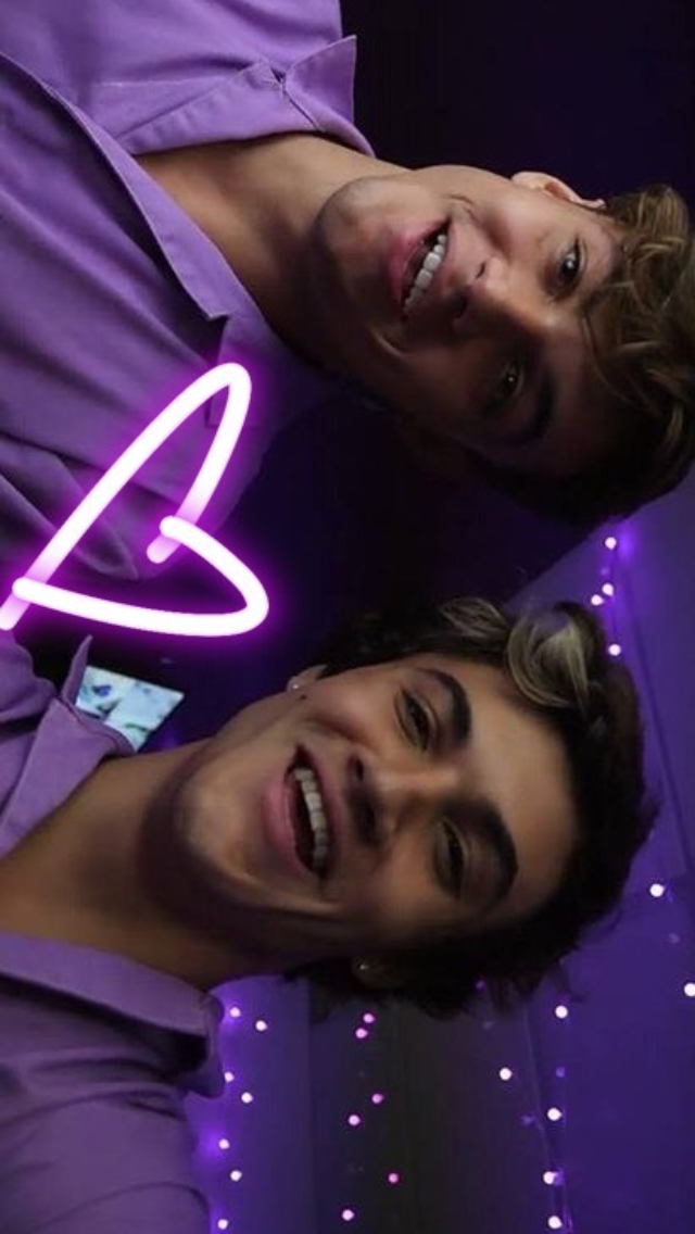 dolan twins wallpaper,violet,purple,nose,photography,selfie