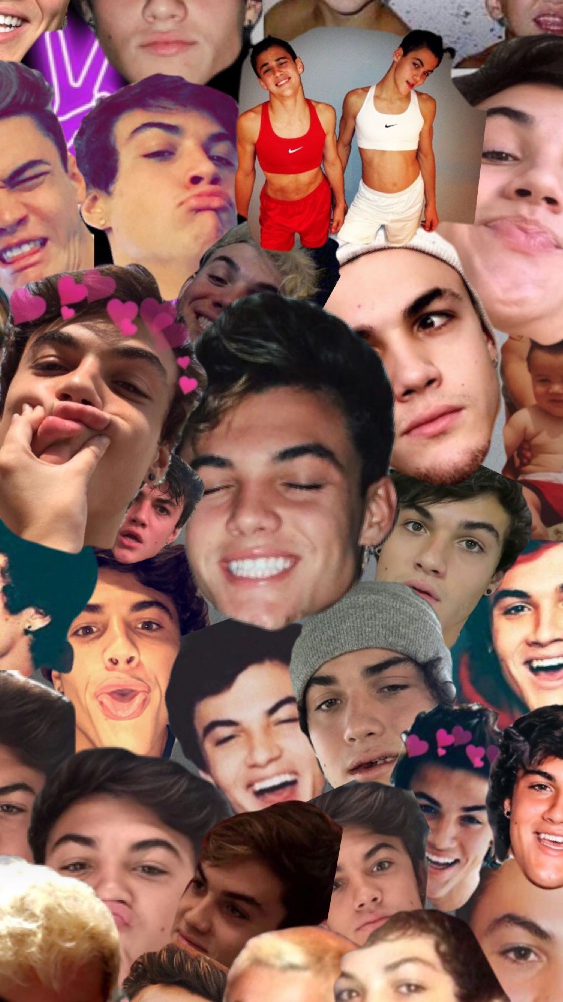 dolan twins wallpaper,people,facial expression,selfie,youth,photography